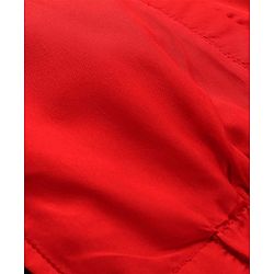 Pine Active Woven Full Sleeve Tracksuit with Tape Detailing - Red