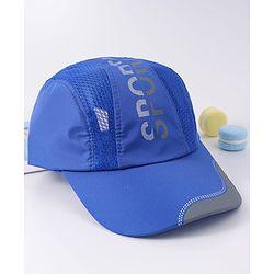 Pine Active Baseball Cap With Text Print Blue - Diameter 15.5 cm
