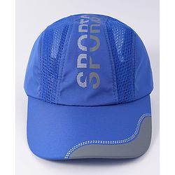 Pine Active Baseball Cap With Text Print Blue - Diameter 15.5 cm