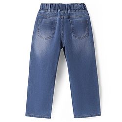 Pine Kids Full Length Washed Denim Jeans - Light Blue