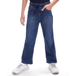 Pine Kids Full Length Washed Denim Jeans - Blue