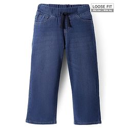 Pine Kids Full Length Washed Denim Jeans - Blue