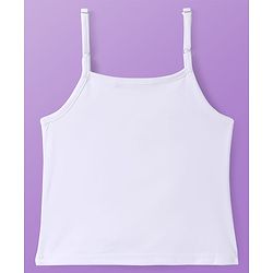 Pine Kids Woven Half Sleeves Floral Printed Top With Inner Slip & Bow Applique - Pink
