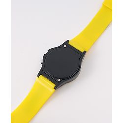 Pine Kids Marvel Digital Watch with Spiderman Print - Yellow  & Black