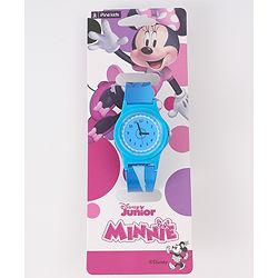 Pine Kids Disney Analog Watch with Minnie Mouse Print - Blue