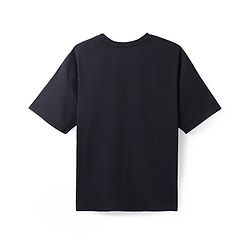 Pine Kids Disney Single Jersey Knit Drop Shoulder Oversized T-Shirt With Olaf Graphics - Black