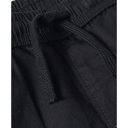 Pine Kids Cotton Woven Full Length Solid Colour Trouser With Cargo Pockets - Navy Blue