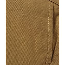 Pine Kids Cotton Woven Full Length Solid Colour Trouser - Tan