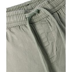 Pine Kids Cotton Woven Full Length Solid Colour Trouser - Beige
