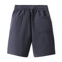 Pine Kids Cotton Knit Above Knee Length Solid Colour Shorts - Olive Green