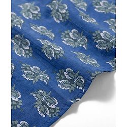 Pine Kids Cotton Woven Kurta with Floral Print - Navy Blue