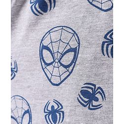 Pine Kids Marvel Lycra Knit Trunks With Spider Man Print Pack Of 3 - Red Grey & Blue