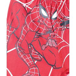Pine Kids Marvel Lycra Knit Trunks With Spider Man Print Pack Of 3 - Red Grey & Blue