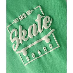 Pine Kids Cotton Knit Half Sleeves Colo Block T-Shirt with Text Print - Green & White