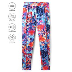 Pine Active Full Length Super Stretch Leggings - Multicolour