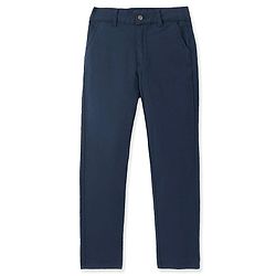Pine Kids Woven Full Length Solid Colour Trouser - Navy Blue