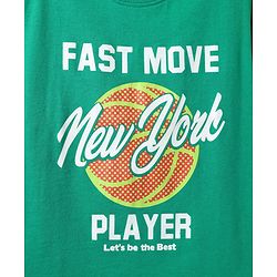 Pine Kids Cotton Knit Half Sleeves T-Shirts With Surf Theme Text Print Pack of 3 - Navy Blue Green & Red