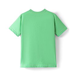 Pine Kids Cotton Knit Half Sleeves T-Shirts with Text Print Pack of 3 - Red Yellow & Light Green