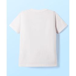 Pine Kids Cotton Knit Half Sleeves T-Shirts With Power Text Print Pack Of 3  - Red Yellow & White