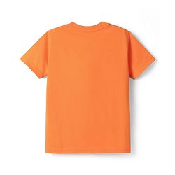 Pine Kids Cotton Knit Half Sleeves Printed T-Shirts Pack of 3 - Green Orange & Navy Blue