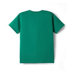 Pine Kids Cotton Knit Half Sleeves Printed T-Shirts Pack of 3 - Green Orange & Navy Blue