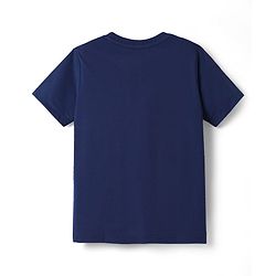 Pine Kids Cotton Knit Half Sleeves Printed T-Shirts Pack of 3 - Green Orange & Navy Blue