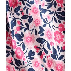 Pine Kids Cotton Lycra Knit Bloomers with Floral & Text Print Pack of 3 (Color May Vary)