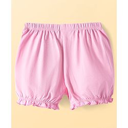 Pine Kids Cotton Knit Bloomers with Floral Print Pack of 3 (Colour May Vary)
