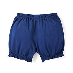 Pine Kids Cotton Lycra Bloomers with Stars & Floral Print - Pack Of 3 (Color May Vary)