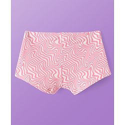 Pine Kids Cotton Knit Hipster Panties with Text Print Pack of 3 (Colour May Vary)