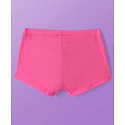 Pine Kids Cotton Knit Hipster Panties with Text Print Pack of 3 (Colour May Vary)