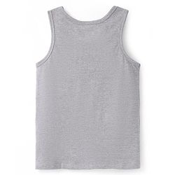 Pine Kids Cotton Knit Sleeveless Vests  with Beach Theme Print Pack of 3 (Colour May Vary)