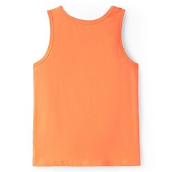 Pine Kids Cotton Knit Sleeveless Vests  with Beach Theme Print Pack of 3 (Colour May Vary)