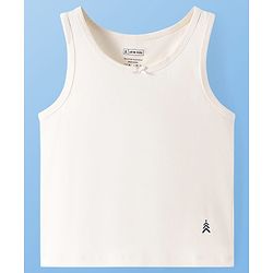 Pine Kids Cotton Knit Sleeveless Solid Color Vests Pack of 3 (Colour & Print May Vary)