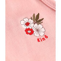 Pine Kids Cotton Knit Sleeveless Floral Print Vests Pack of 3 (Colour & Print May Vary)