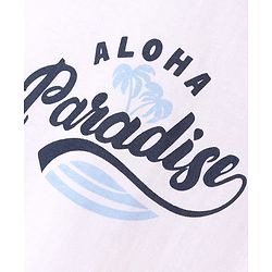 Pine Kids Viscose Woven Half Sleeves Tie & Dye Print Shirt with Sleeveless Inner T-Shirt - Yellow & White