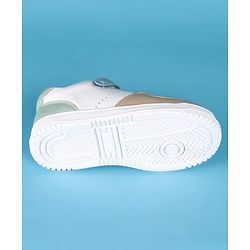 Pine Kids Velcro Closure Color Block Casual Shoes - Pink