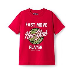 Pine Kids Cotton Knit Half Sleeves Printed T-Shirts Pack of 5 - Multicolor