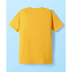 Pine Kids Cotton Knit Half Sleeves T-Shirts With Cool Dude Text Print Pack Of 5 - Red Yellow & Blue