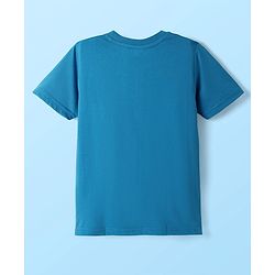 Pine Kids Cotton Knit Half Sleeves T-Shirts With Cool Dude Text Print Pack Of 5 - Red Yellow & Blue
