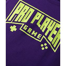 Pine Kids Cotton Knit Half Sleeves T-Shirts With Cool Dude Text Print Pack Of 5 - Red Yellow & Blue