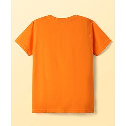 Pine Kids Cotton Knit Half Sleeves T-Shirts With Game Over Text Print Pack Of 5 - Red Light Green & White