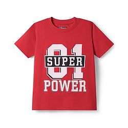 Pine Kids Cotton Knit Half Sleeves Printed T-Shirts Pack of 5 - Multicolor