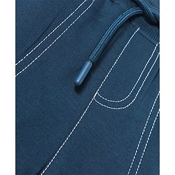Pine Kids Knit Full Length Lounge Pant with Cargo Pockets - Navy Blue