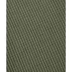Pine Kids Cotton Knit Half Sleeves  Textured Hooded T-Shirt - Olive Green