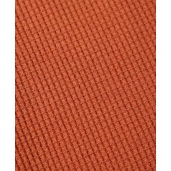 Pine Kids Cotton Knit Half Sleeves  Textured Hooded T-Shirt - Wine