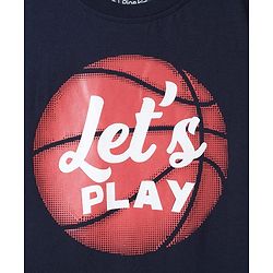 Pine Kids Cotton Woven Half Sleeves Checkered Shirt with Text Printed T-Shirt - Red