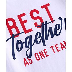 Pine Kids Cotton Woven Half Sleeves Checked Shirt with T-Shirt - Red