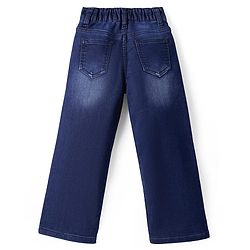 Pine Kids Full Length Washed Denim Jeans - Navy Blue
