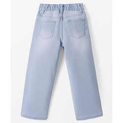 Pine Kids Full Length Washed Denim Jeans - Navy Blue